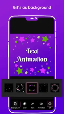 Text Animation GIF Maker android App screenshot 0