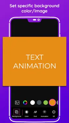 Text Animation GIF Maker android App screenshot 3